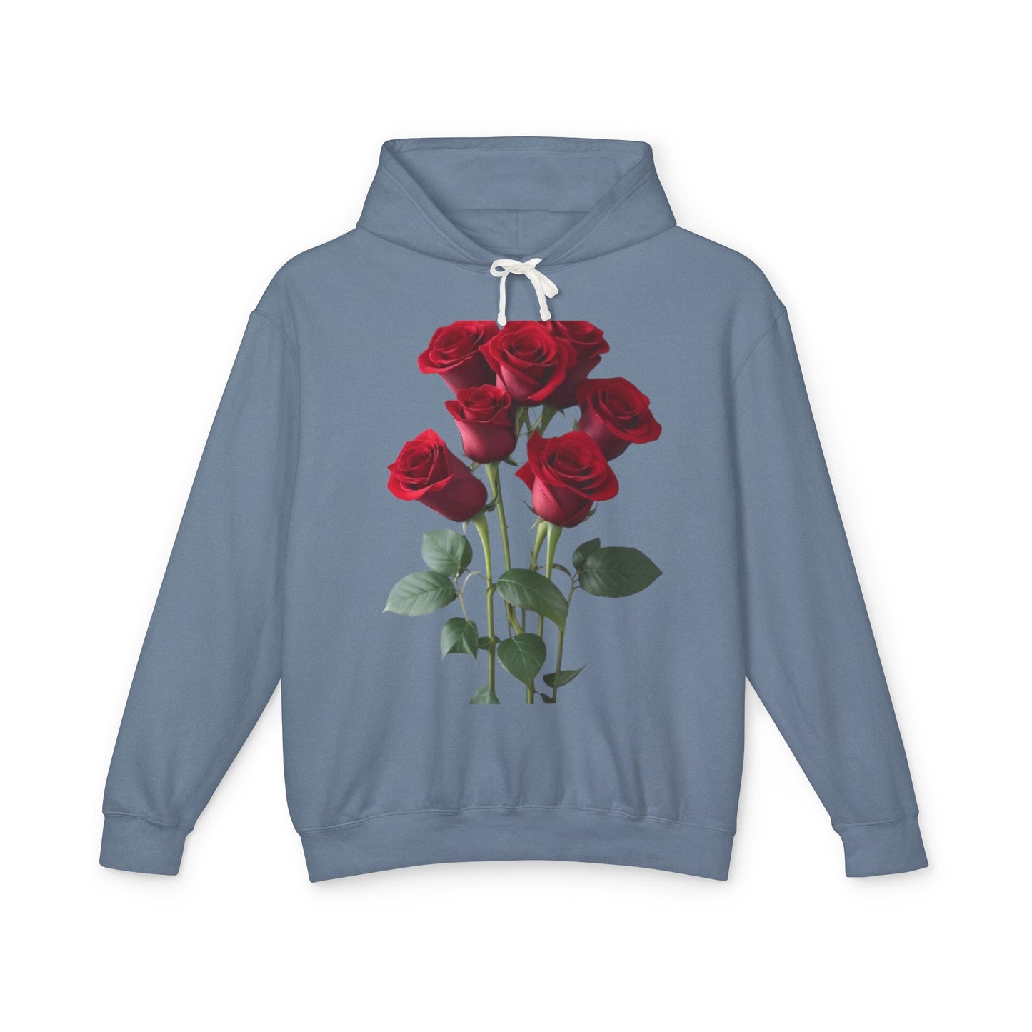 Black Roses Unisex Hoodie - Perfect for Valentine's Day Lovers