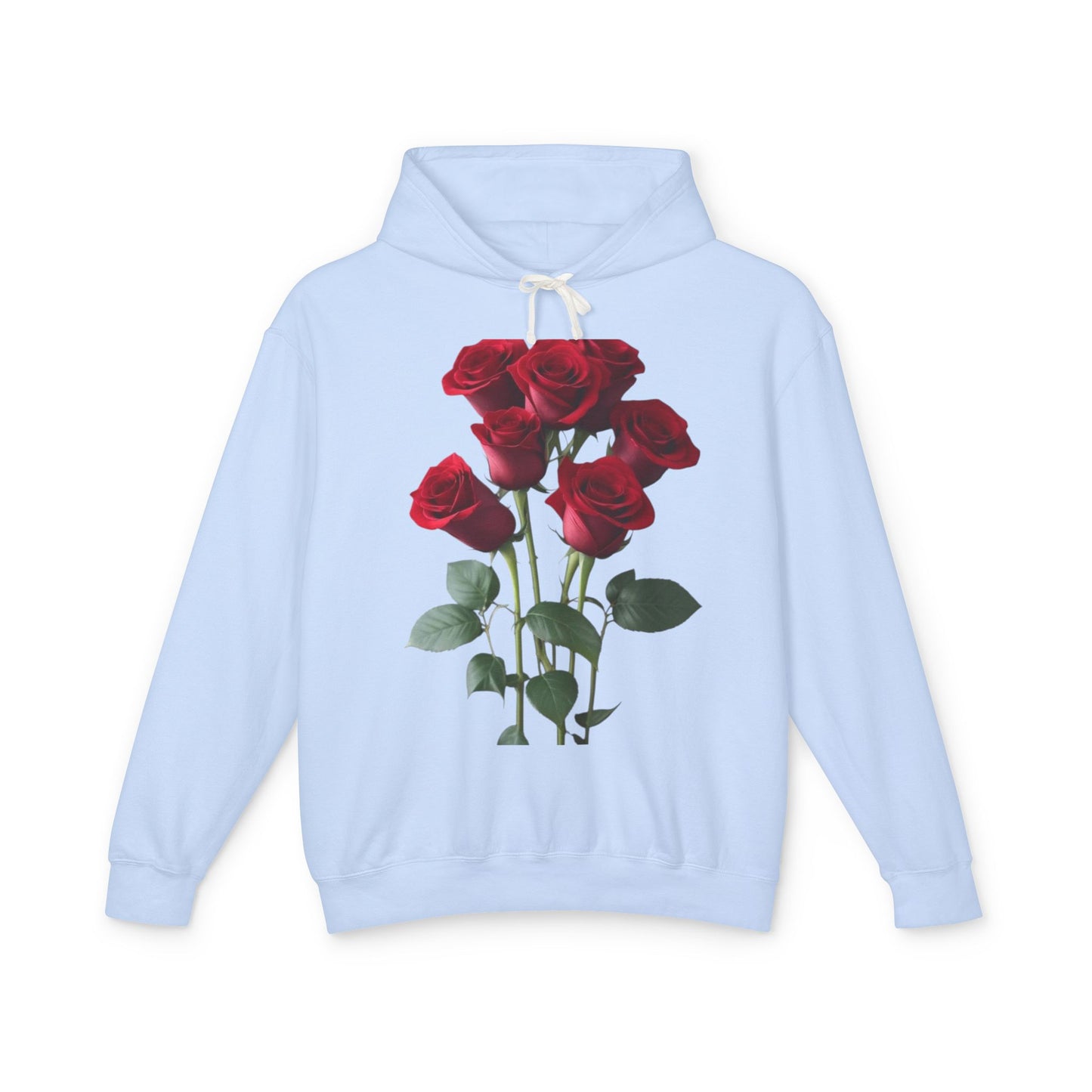 Black Roses Unisex Hoodie - Perfect for Valentine's Day Lovers