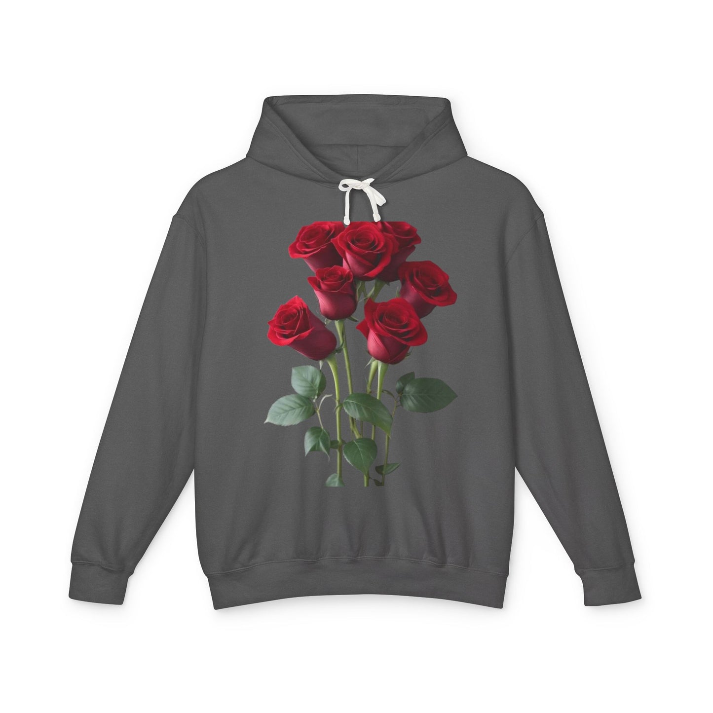 Black Roses Unisex Hoodie - Perfect for Valentine's Day Lovers