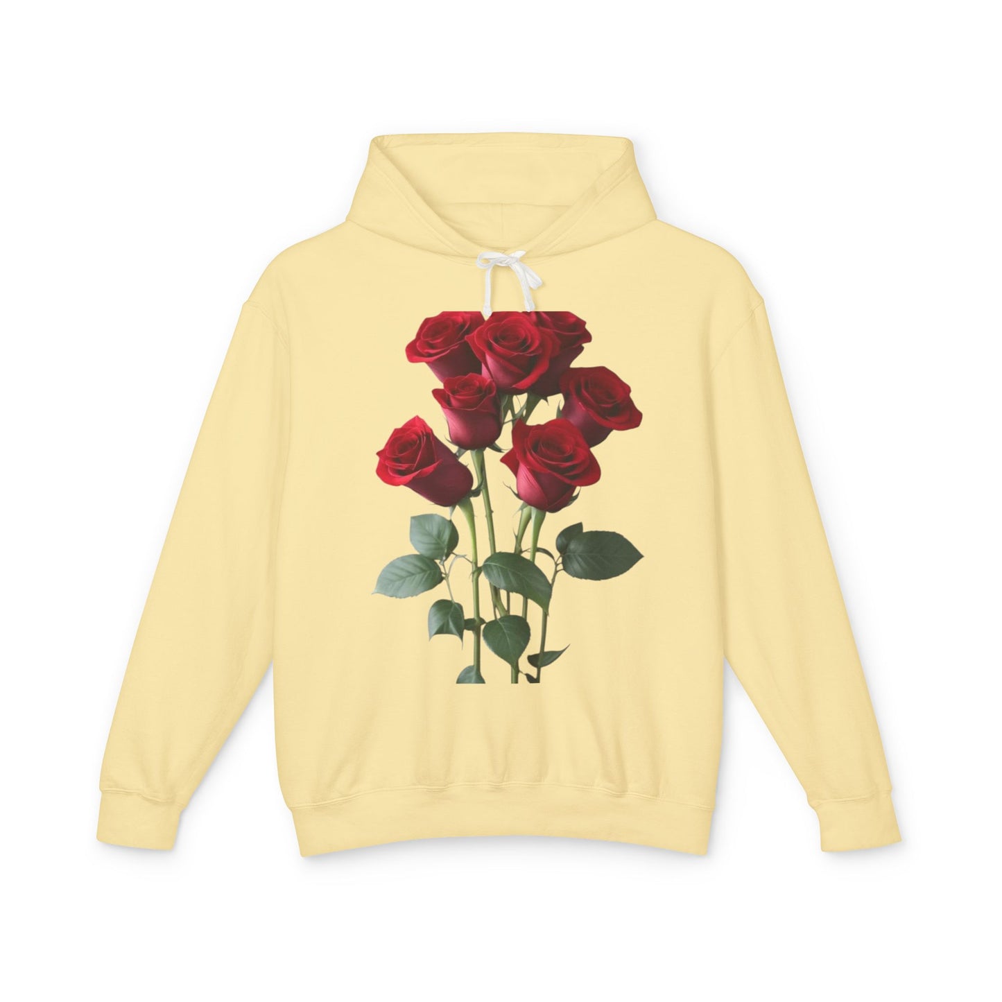Black Roses Unisex Hoodie - Perfect for Valentine's Day Lovers