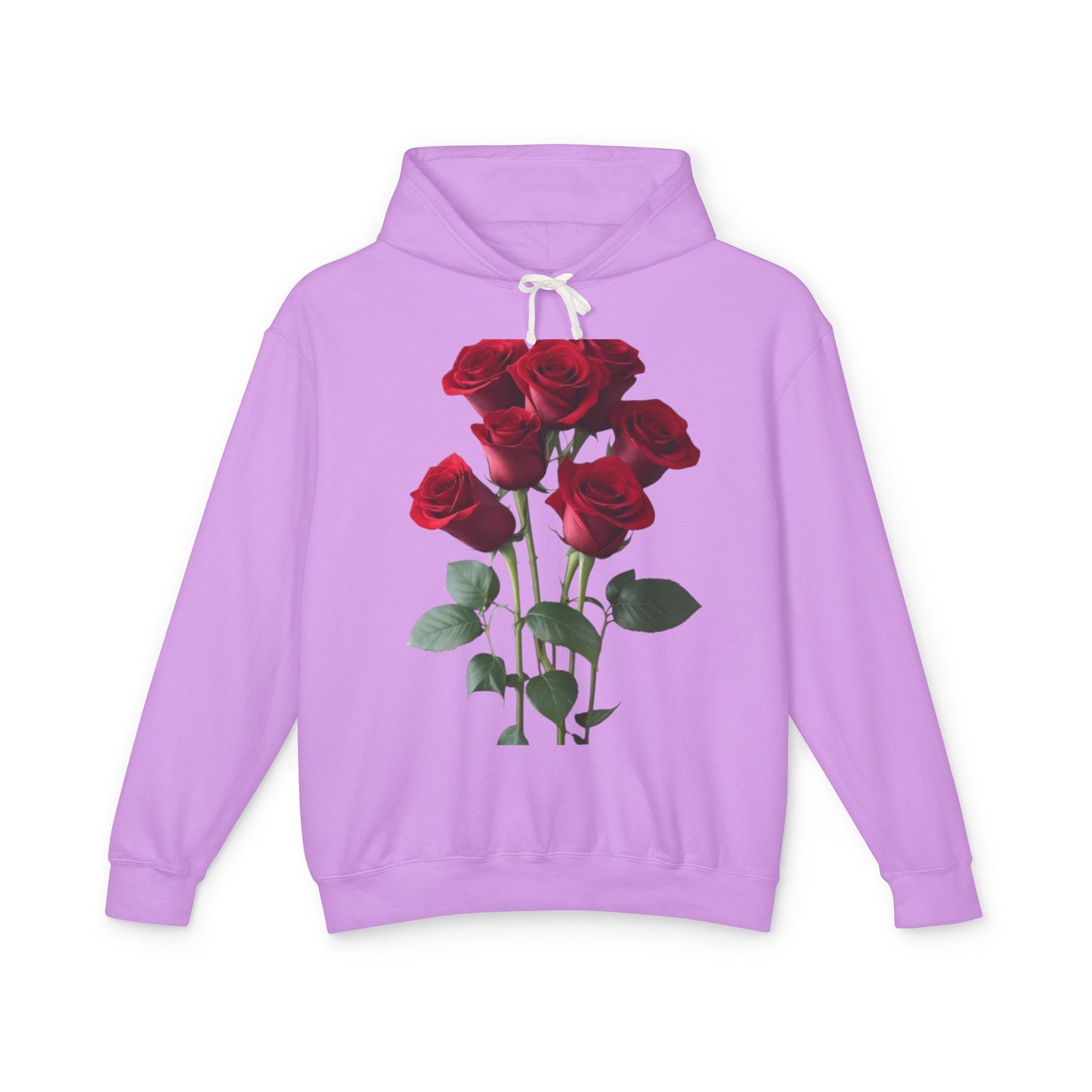Black Roses Unisex Hoodie - Perfect for Valentine's Day Lovers
