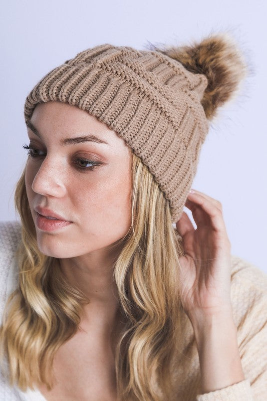 POM POM PARADISE BEANIE