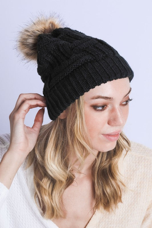 POM POM PARADISE BEANIE