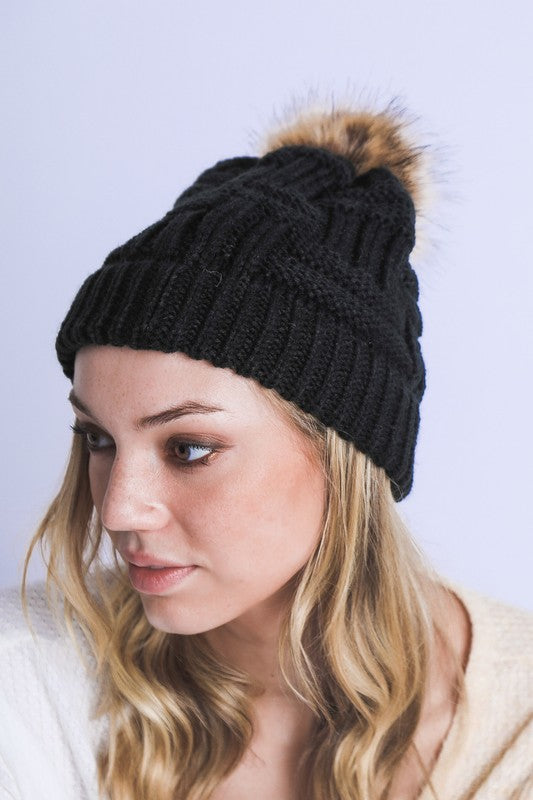 POM POM PARADISE BEANIE