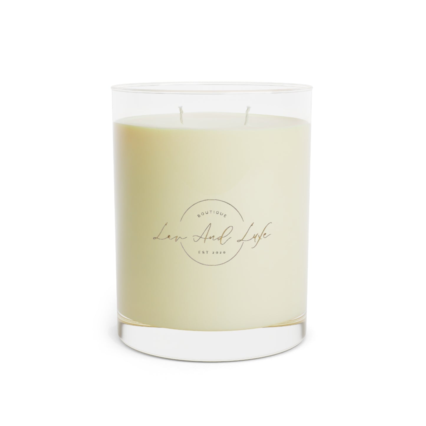 Scented Candle - Romantic Heart Design, 11oz