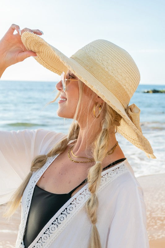 Seaside Elegance Sunhat