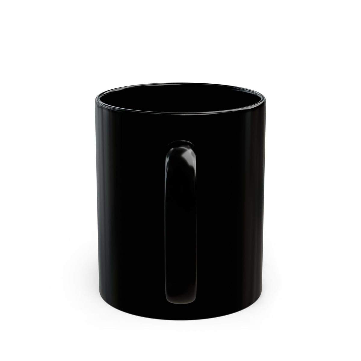 Lav and Luxe Boutique Black Logo Mug — Elegant 11oz/15oz Ceramic Coffee Cup
