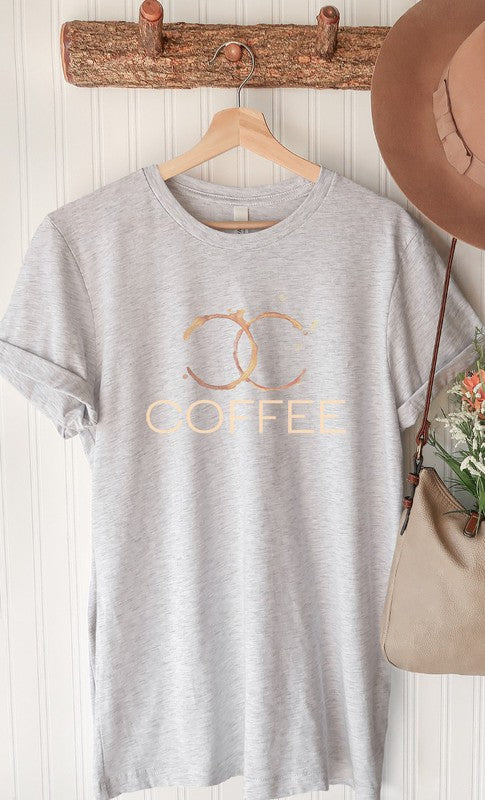 Coffee Stain PLUS SIZE Graphic Tee