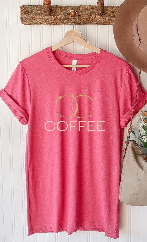 Coffee Stain PLUS SIZE Graphic Tee