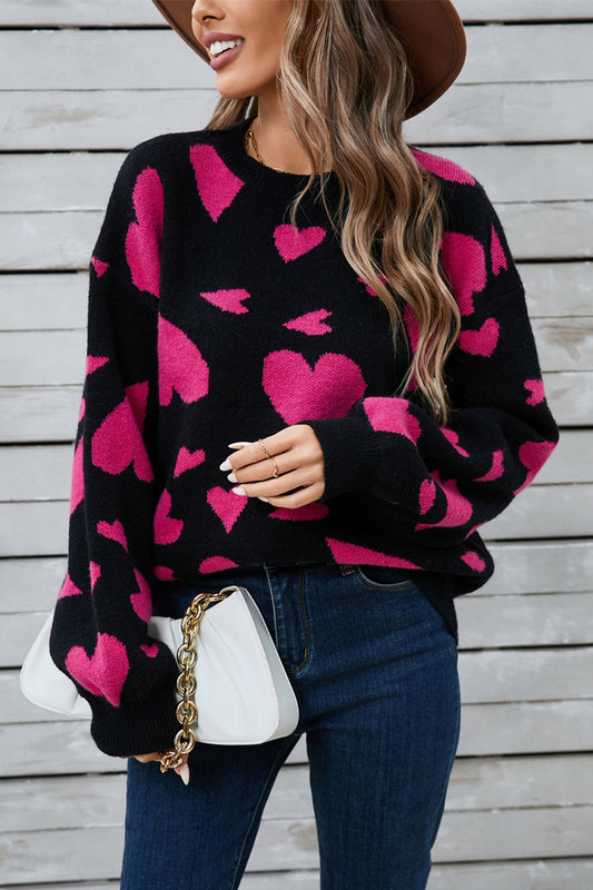 Isabella Angel Wings Heart Sweater