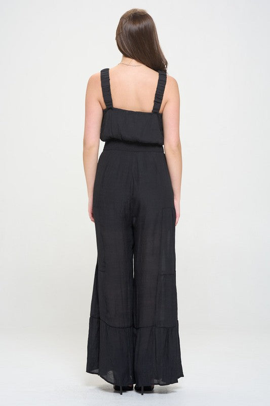 Easy Breezy Tiered Jumpsuit Plus