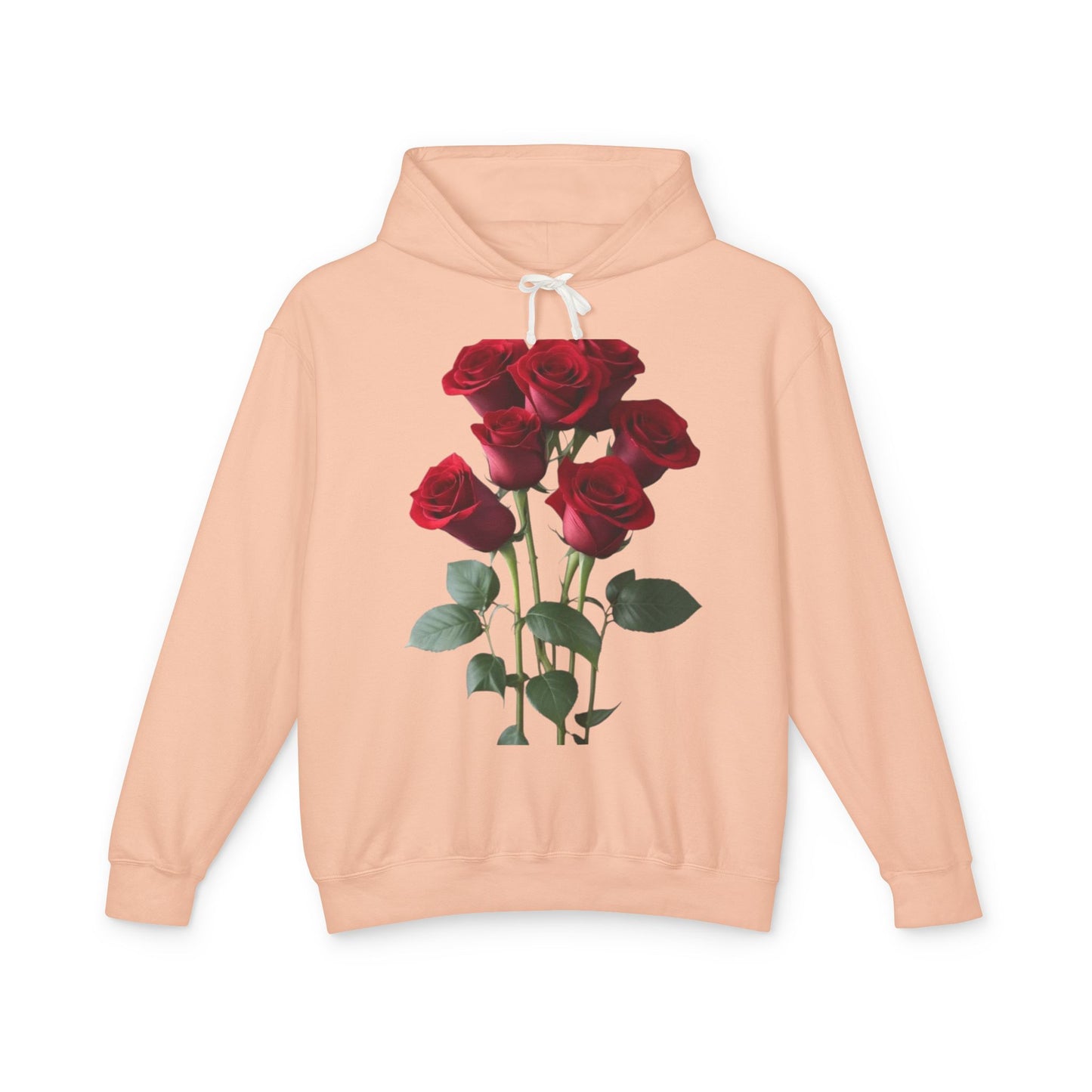 Black Roses Unisex Hoodie - Perfect for Valentine's Day Lovers