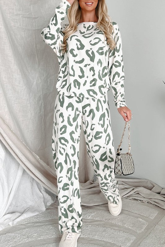 Feline Loungewear Set