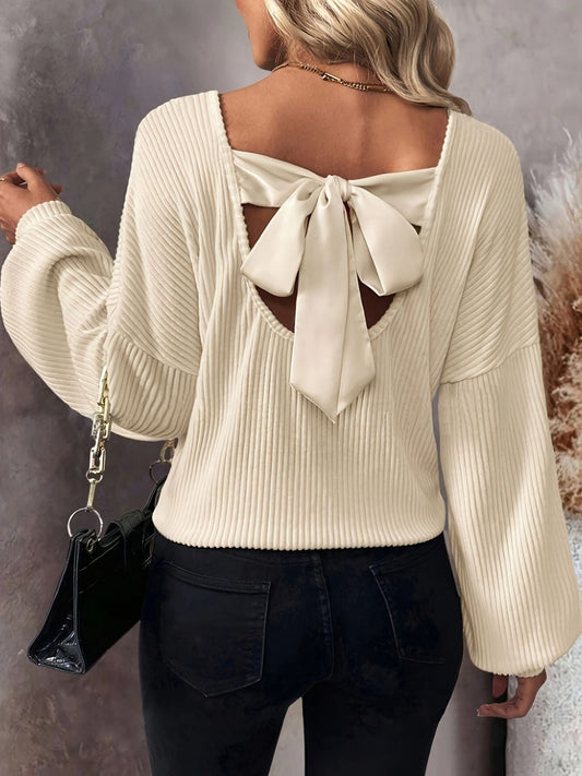 Tie Drop Shoulder T-Shirt