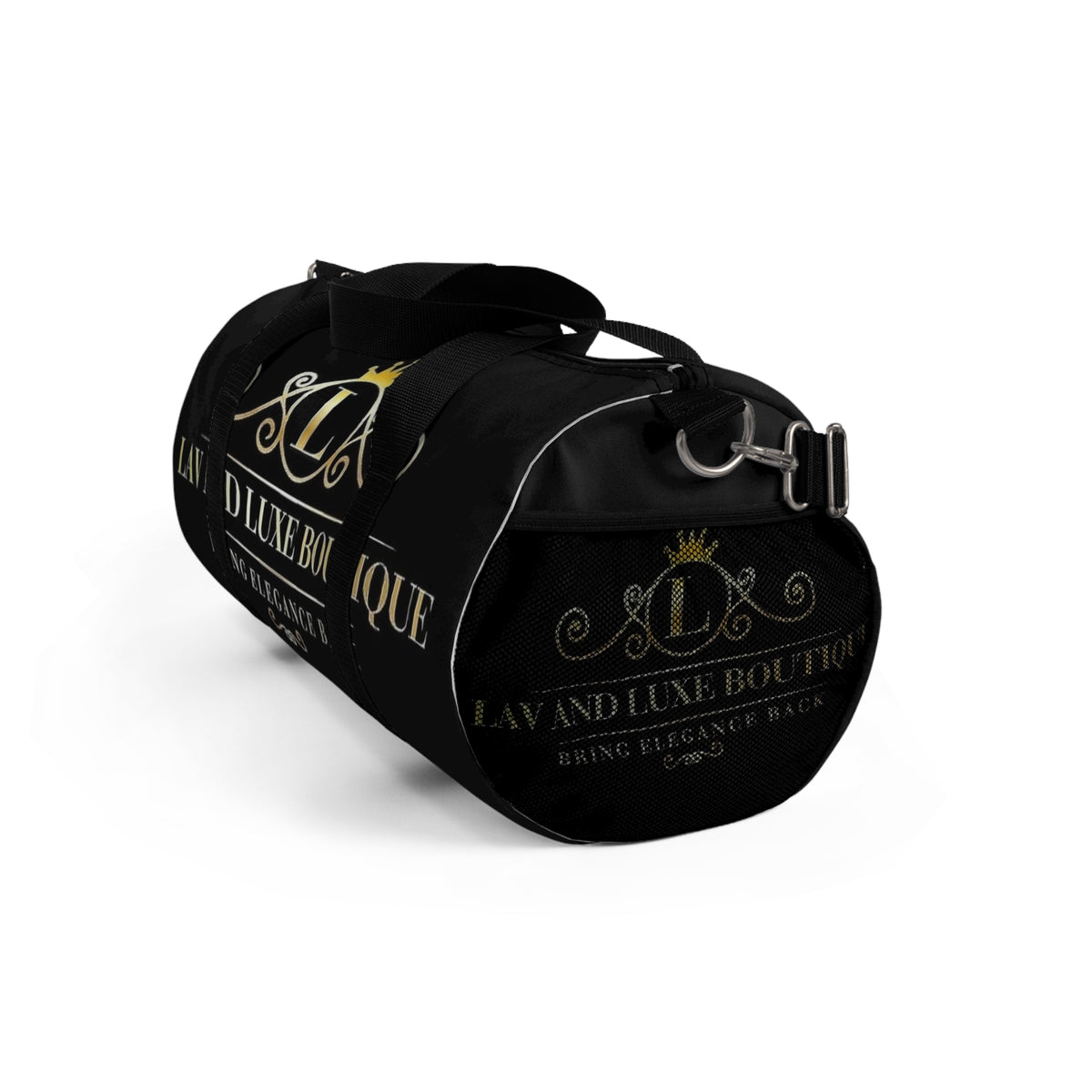 Luxury Logo Duffel Bag — Lavand Luxe Boutique Travel Gym Bag