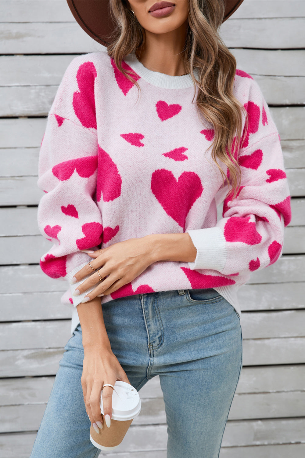 Isabella Angel Wings Heart Sweater