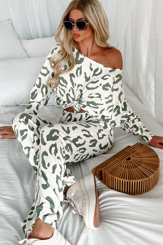 Feline Loungewear Set