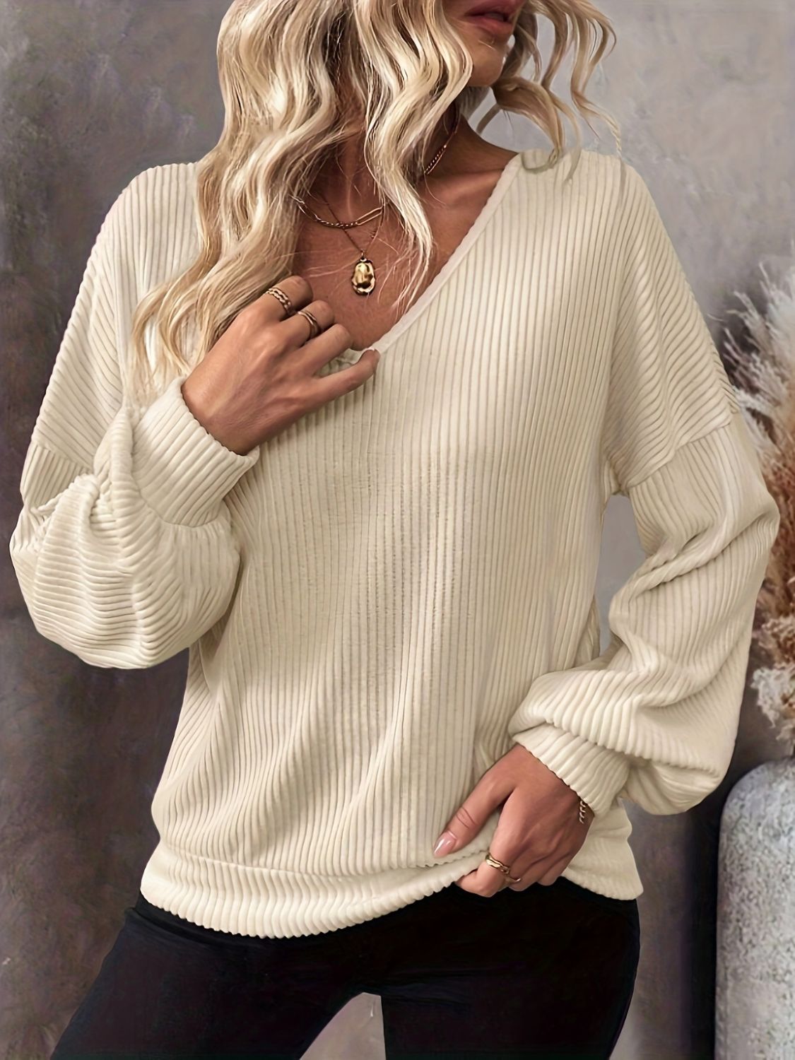 Tie Drop Shoulder T-Shirt