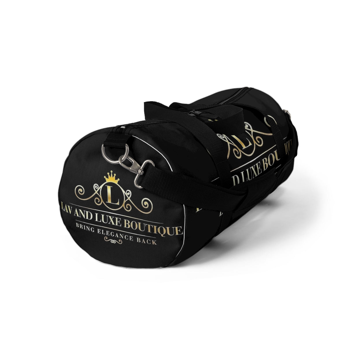 Luxury Logo Duffel Bag — Lavand Luxe Boutique Travel Gym Bag
