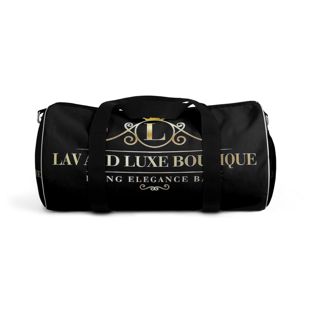 Luxury Logo Duffel Bag — Lavand Luxe Boutique Travel Gym Bag