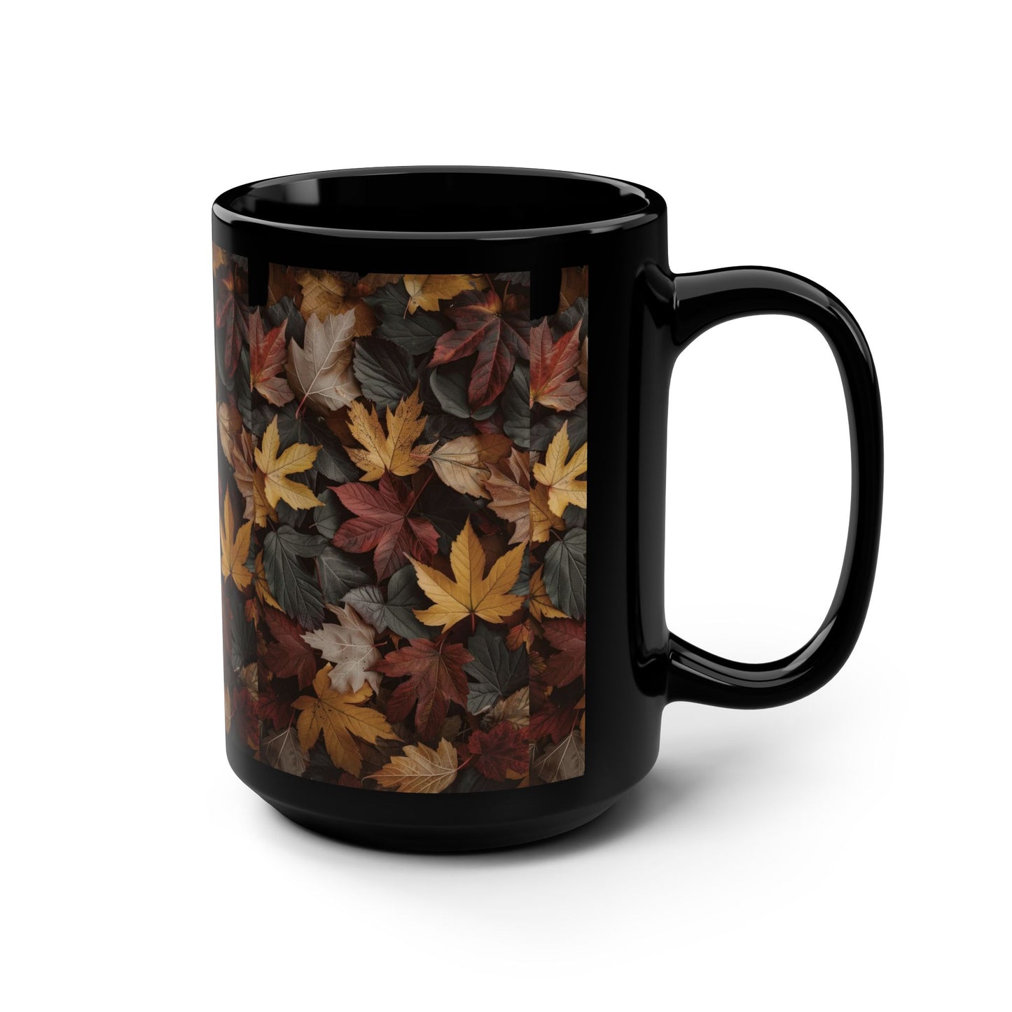Autumn Leaves Mug, Cozy Coffee Mug, Nature Gift, Fall Decor, Hot Chocolate Cup